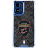 NBA Cleveland Cavaliers Dark Rust Moto G 5G (2024) Clear Case